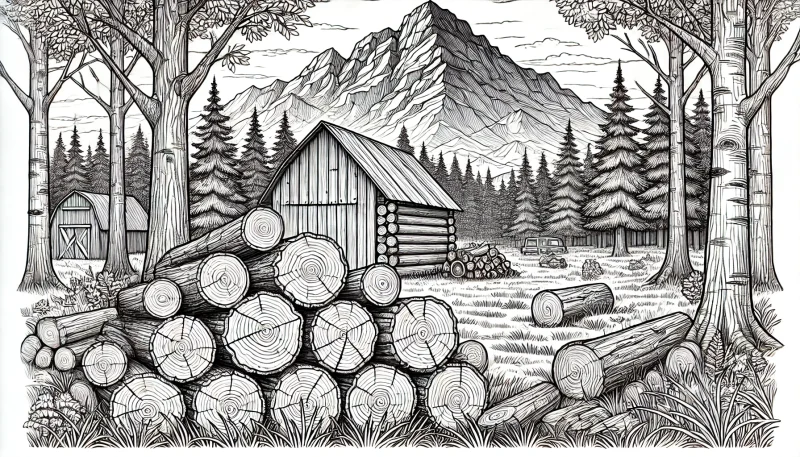 Tranquility in the Timberlands